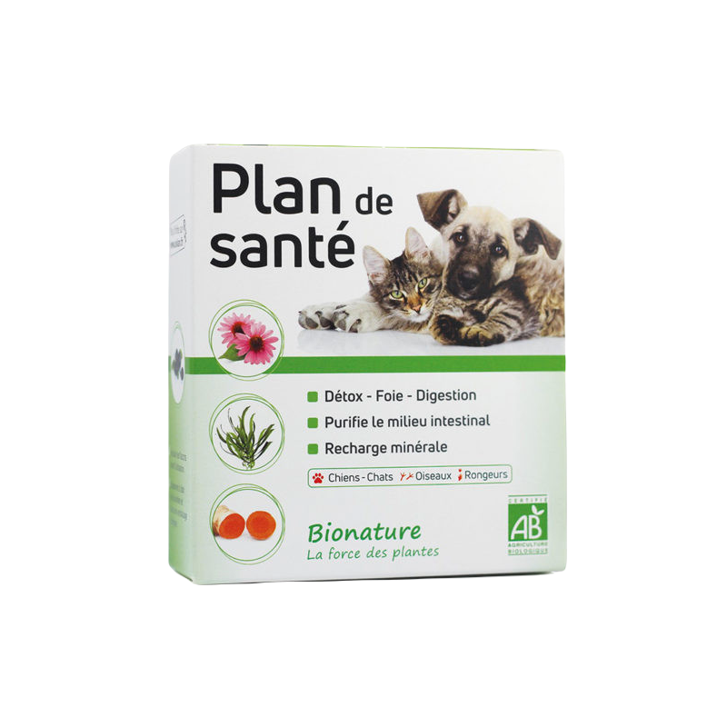 PLAN DE SANTÉ BIO, cure de bonne forme pour animaux